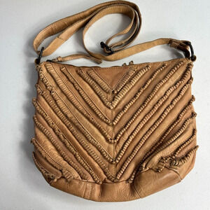 Salvador Bachiller Leather Shoulder Crossbody Bag Authentic Casual